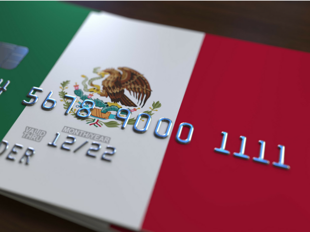 Mexico debit card photo