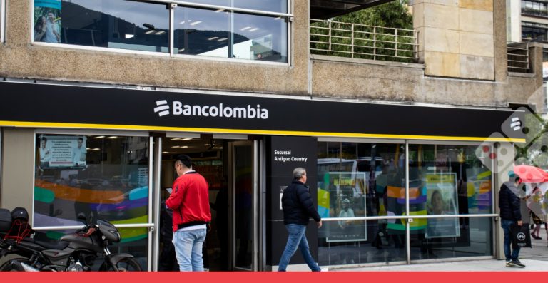 Sede de Bancolombia, fachada
