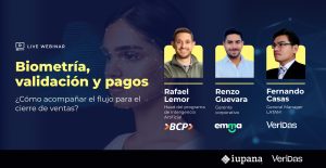 Biometría para identidad digital en banca, fintech y pagos | Webinar de iupana