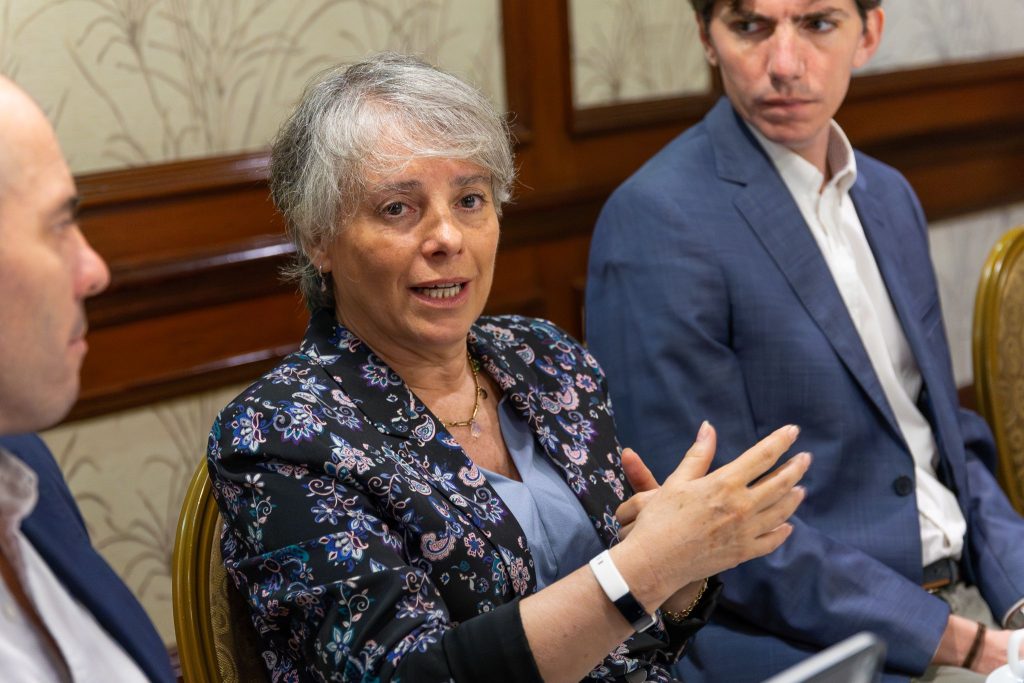 Maria Dolores Peralta, BancoEstado