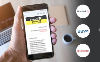 Buenas Fuentes: lanzamientos y adquisiciones de Santander y BBVA