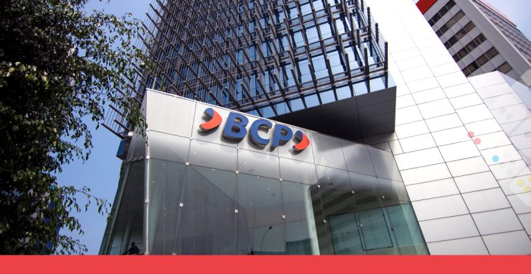 Fachada banco BCP, matriz de superapp Yape
