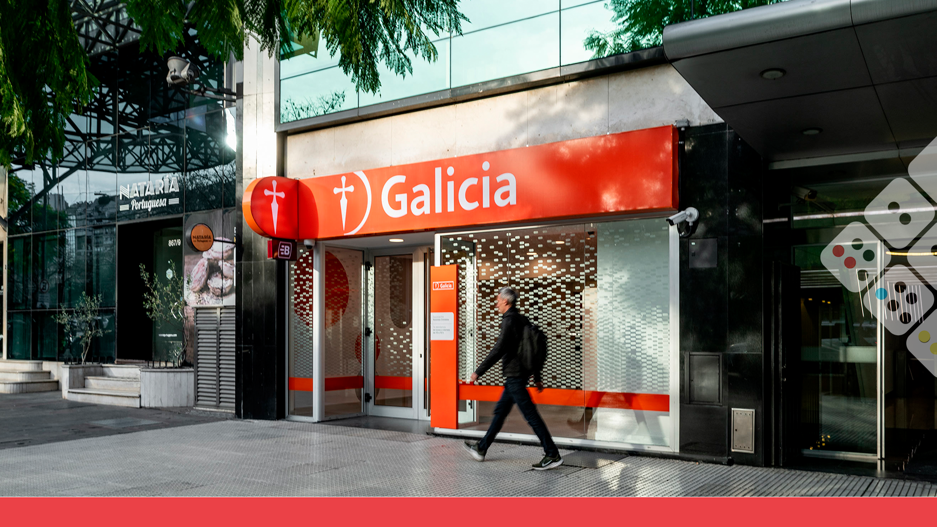 Sucursal de banco Galicia