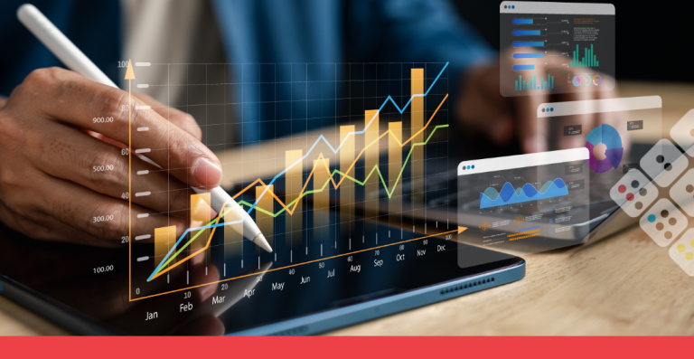 Persona haciendo inversiones digitales desde su tablet