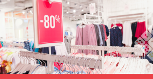 Tienda con ofertas de descuento para ventas