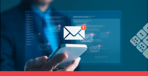 Usuario recibe notificación de correo entrante